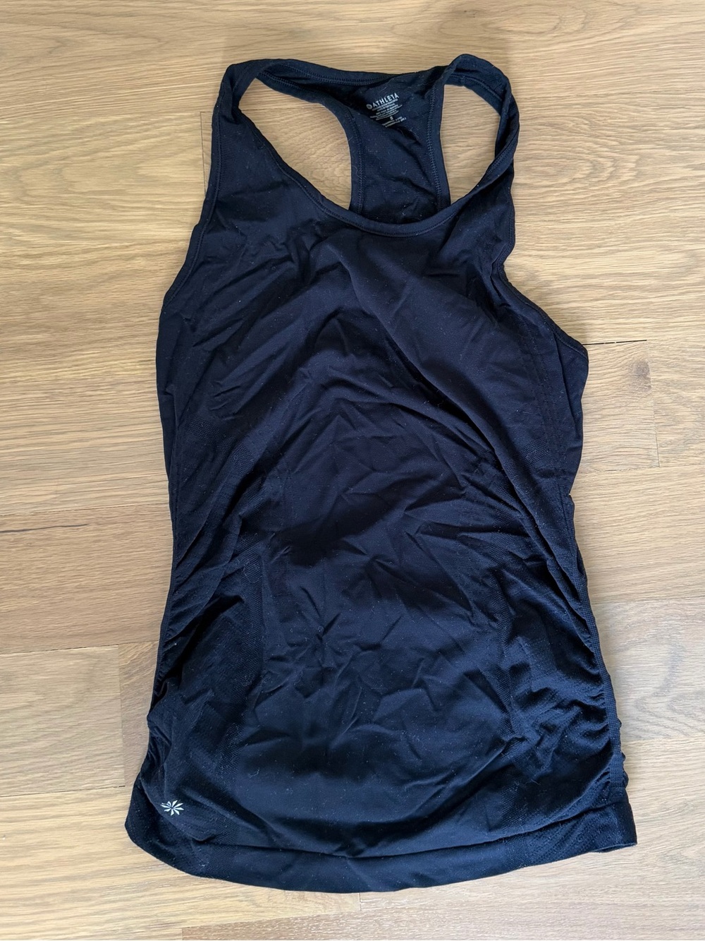 Athleta Black Racerback Performance Tank
